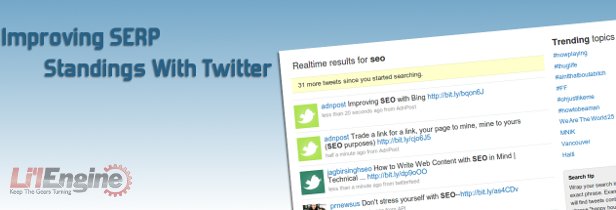 Improving SERP with Twitter