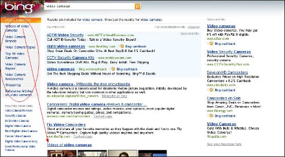 bing search