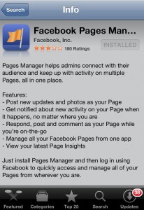 Facebook Pages Manager - App Store