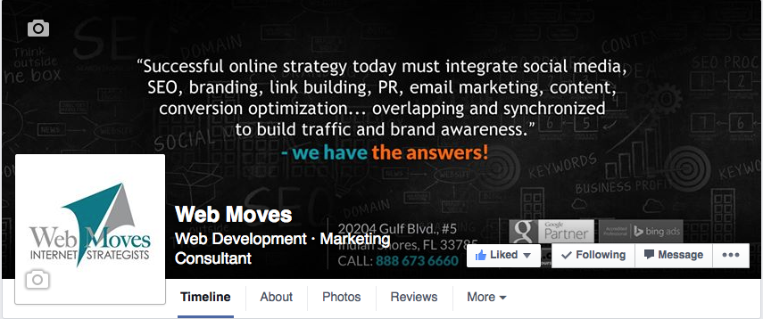 Web Moves - Facebook