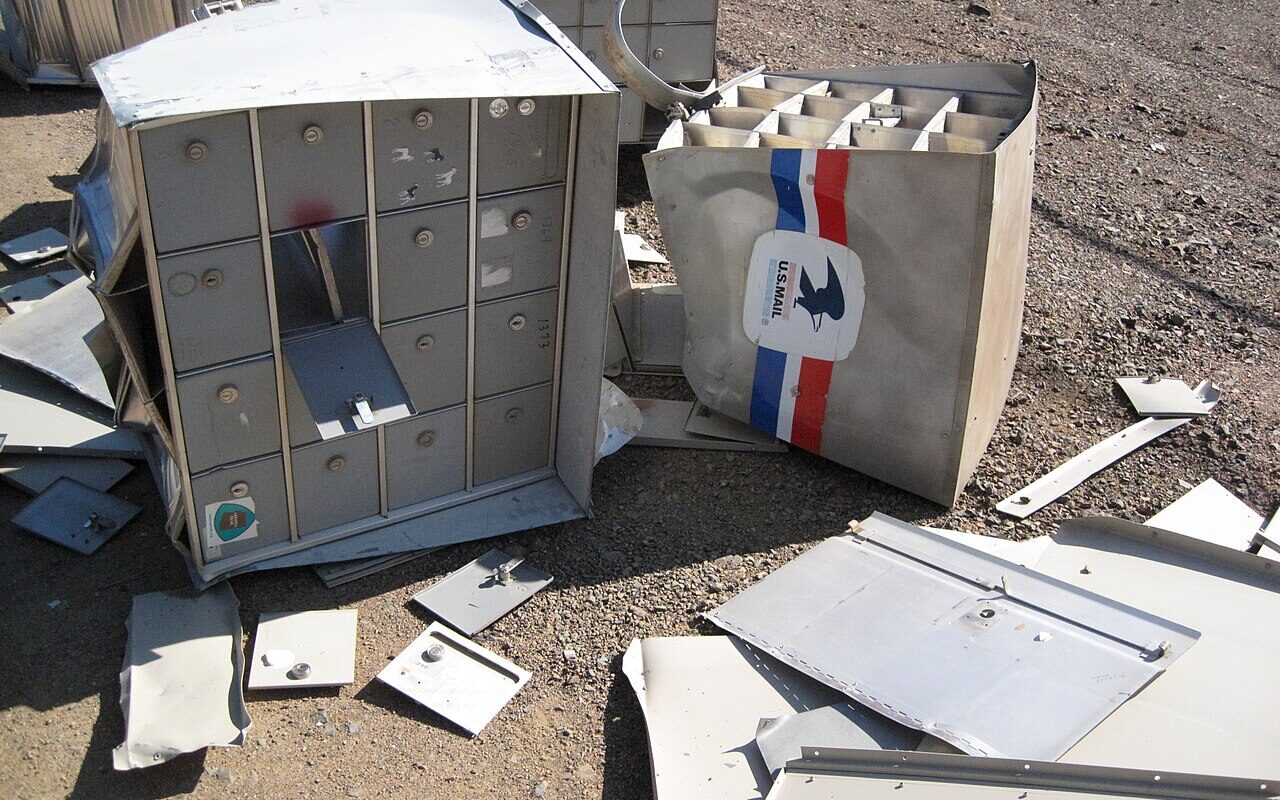 Drinking and picking up your mail do not mix