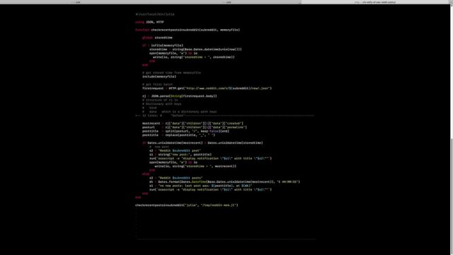 Julia macvim vim goyo terminal zen mode