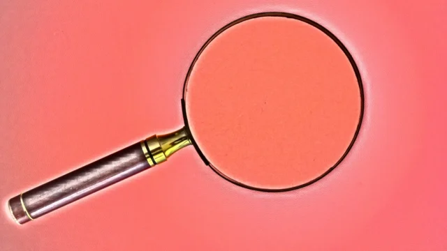 Magnifying glass search