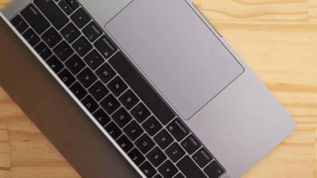 Laptop closeup