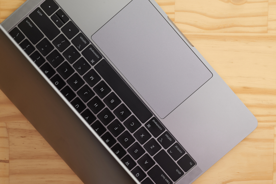 Laptop closeup