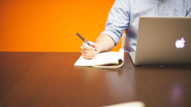 Business working