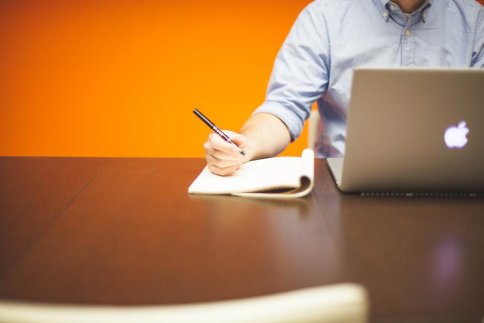 Business working