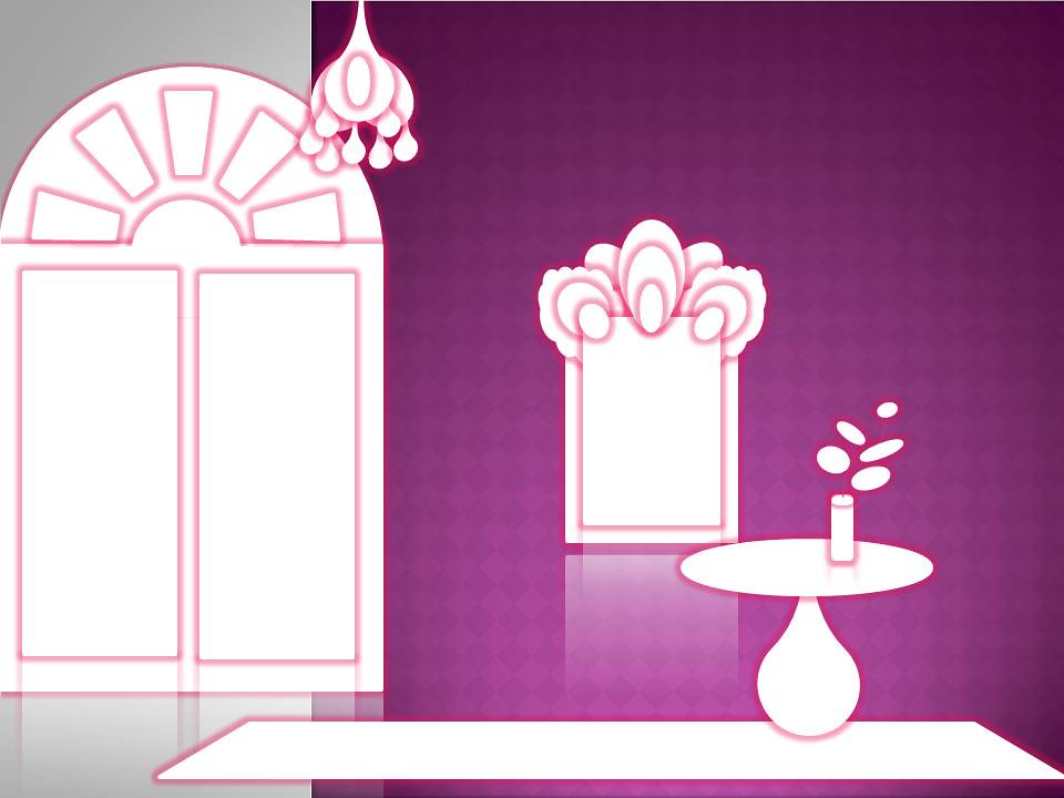 Window and mirror pink