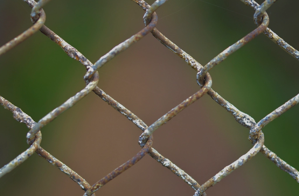 Chain link fence
