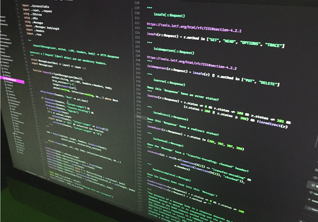Julia juno atom programming ide