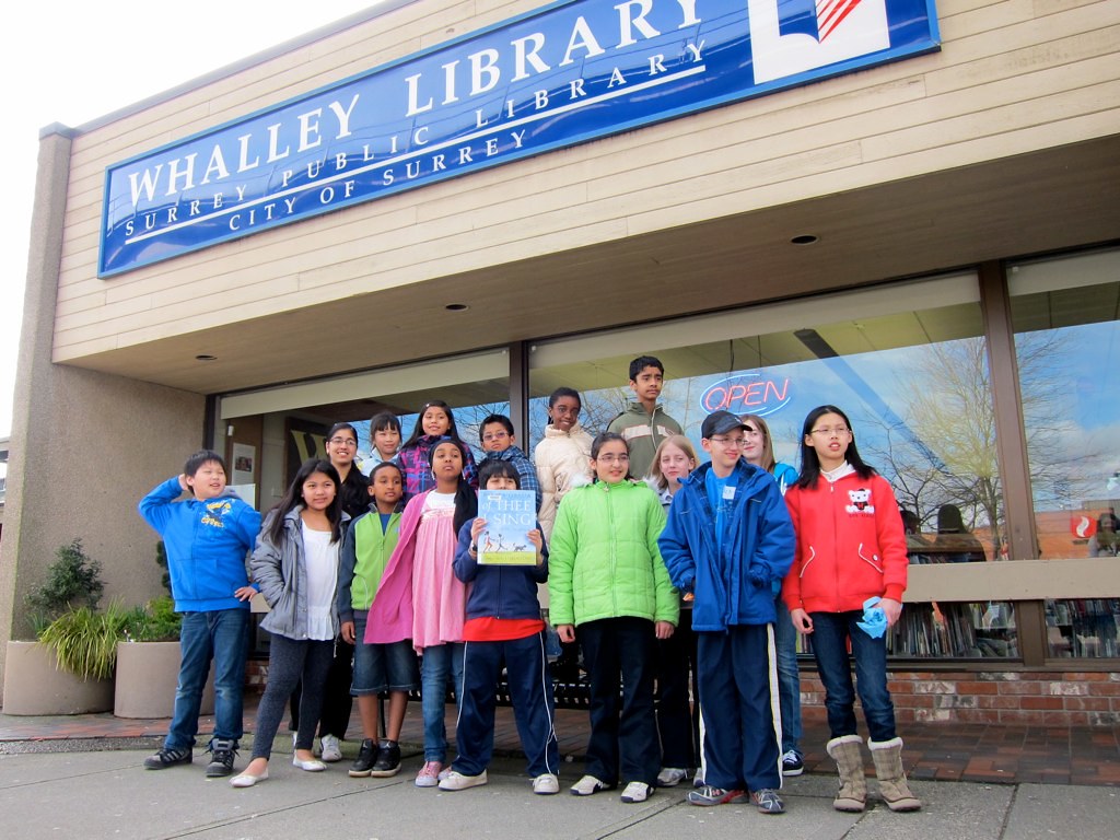 Youth book club at surrey library