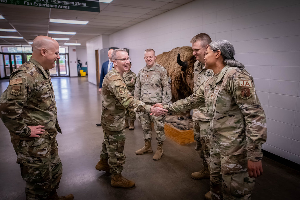 Annual locked shields exercise distinguished visitor day at marshall university