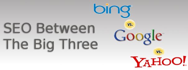 SEO Between the big three SEO Between the big three