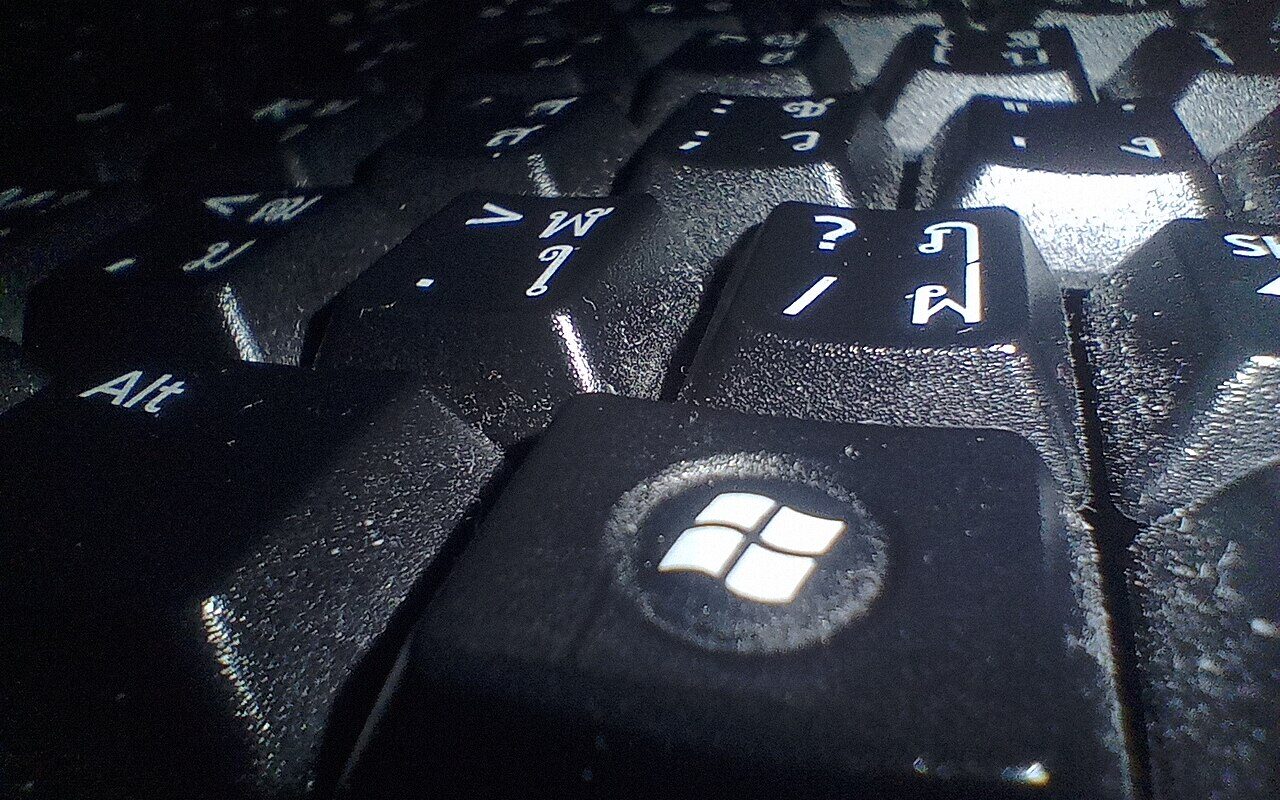 Keyboard close up