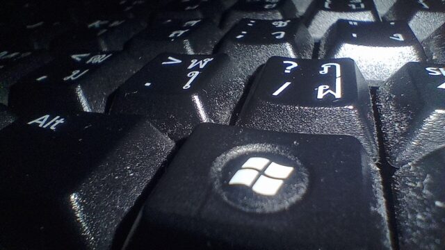 Keyboard close up
