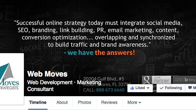 Web Moves - Facebook