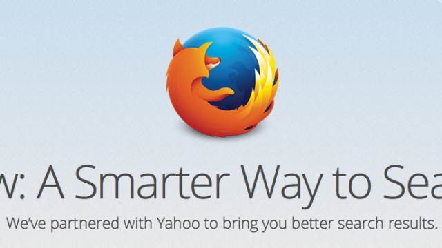 Firefox Switches to Yahoo Search
