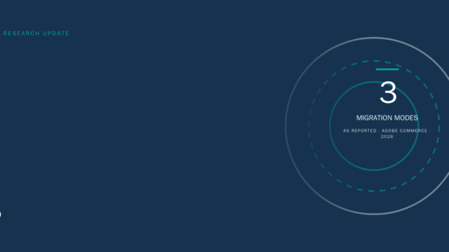 Web Moves header graphic showing three Magento migration modes: settings, data and delta.