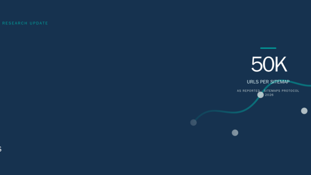 Web Moves header graphic showing the 50,000 URL XML sitemap limit.