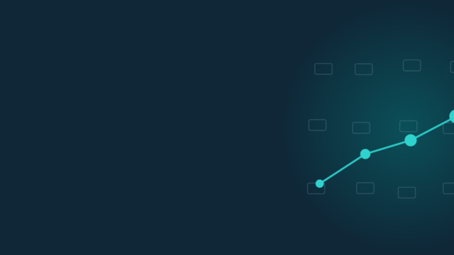 Abstract header graphic in teal on navy: a path stepping upward through a field of candidate blocks, the markers growing along the way.